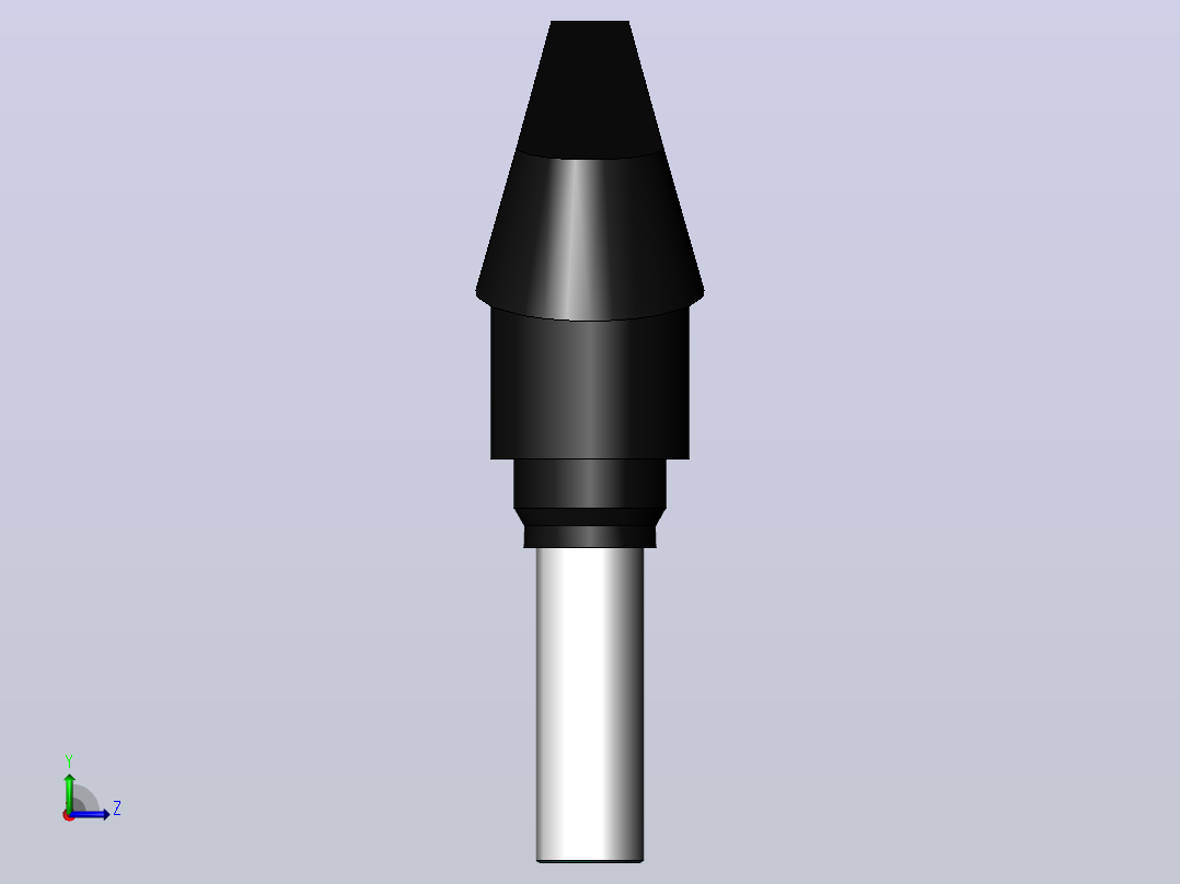 可调位紧定手柄B[AFH-M16-50B]左视图