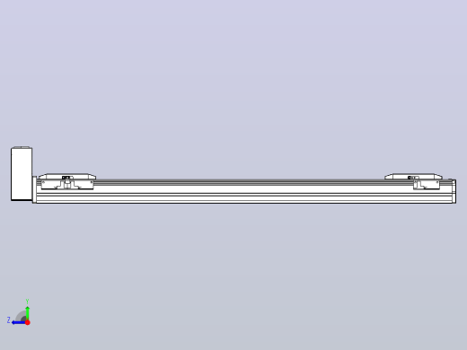 皮带直线轴双滑块型TPA-GCBS-50-P42-L275-RU-M10-N3右视缩略图