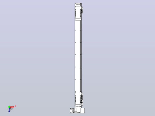 皮带直线轴双滑块型TPA-GCBS-50-P42-L275-RU-M10-N3俯视缩略图