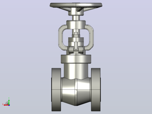 2500Lb-PN42.0 MPa[DN40]截止阀后视缩略图