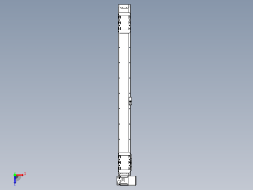 皮带直线轴双滑块型TPA-GCBS-80-P60-L375-RU-M20-N3俯视缩略图