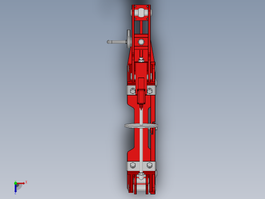 QW系列气动鼓式制动器_QW315-32-200~400-HL.WL.WC俯视缩略图