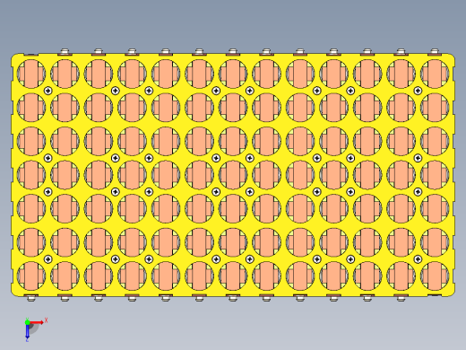 21700锂离子电池组(35A  48V = 1680瓦)俯视缩略图
