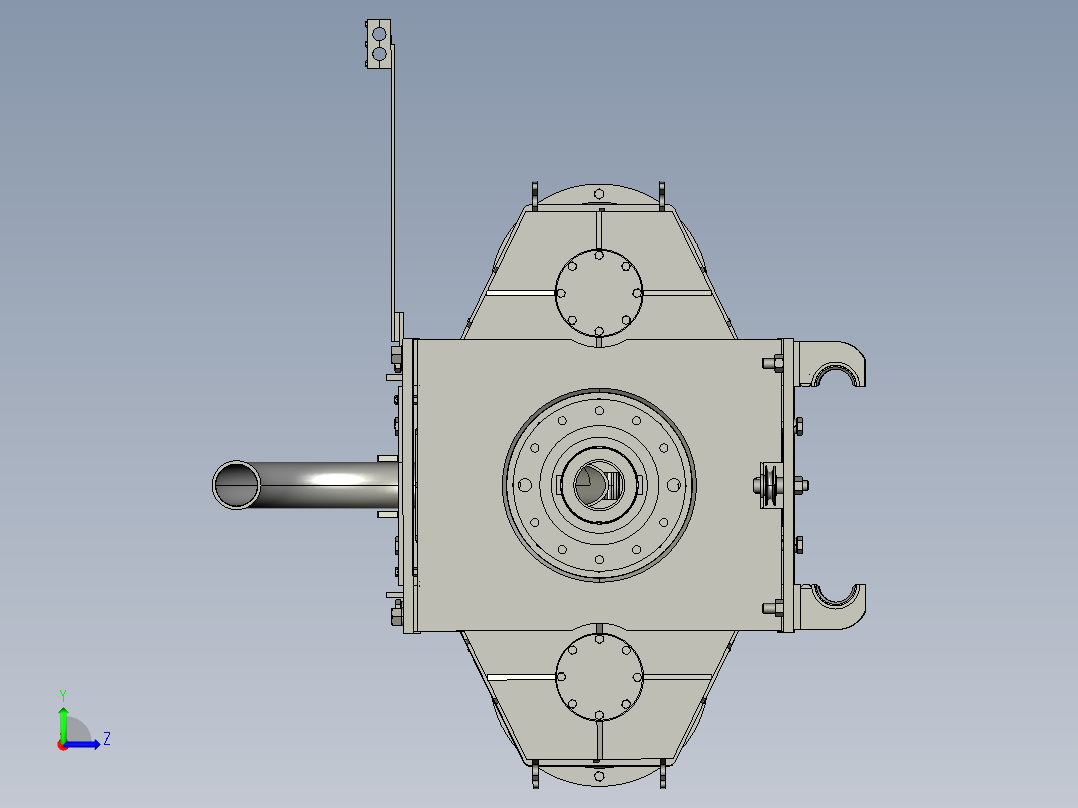 可升降双动力泵系统cero3.0.zip左视图