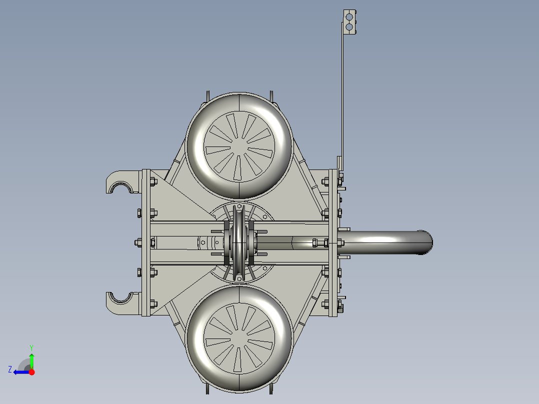 可升降双动力泵系统cero3.0.zip右视图