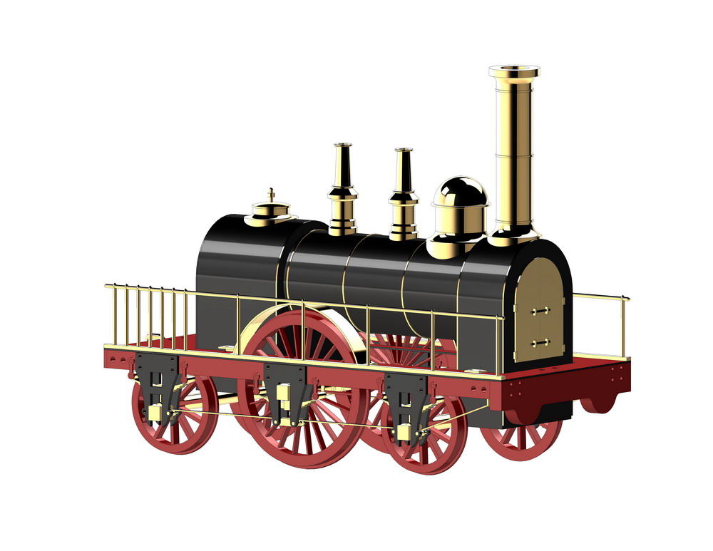 蒸汽火车头SW2014