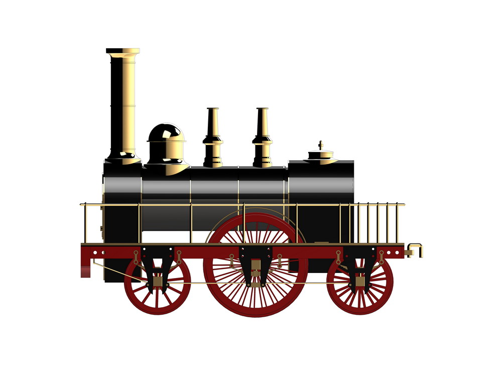 蒸汽火车头SW2014