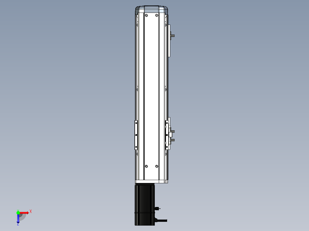 Toyo东佑达直线模组-ETH10-300-BC-200W+煞車俯视图