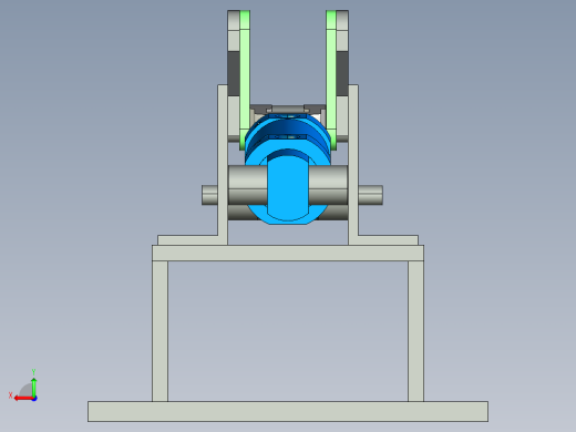 水平阻挡部件后视缩略图