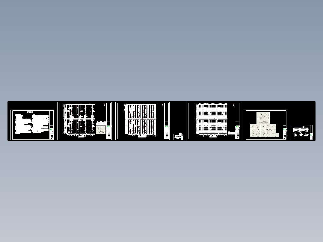 新疆现代智能育苗温室棚全套施工图