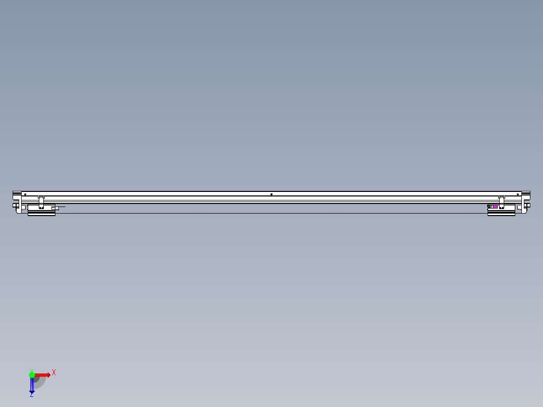 威洛博VL系列3d模型模组2VL22H1Y-S1700俯视图