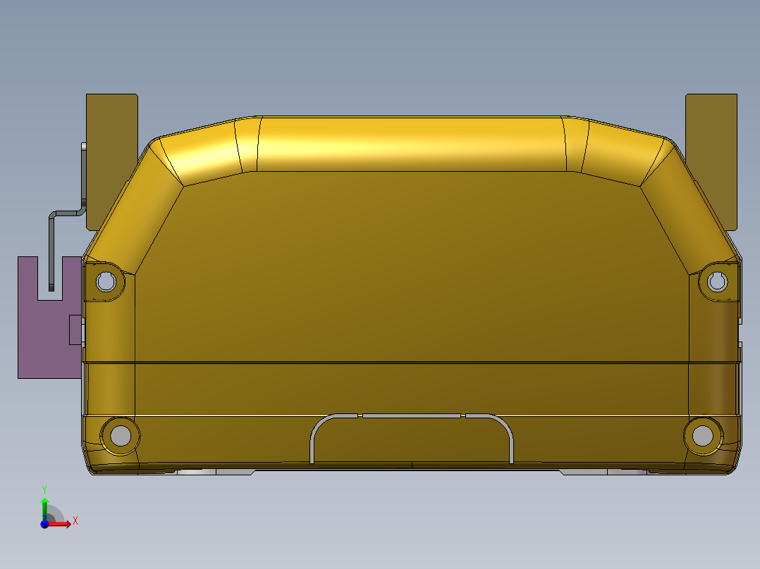 MTH丝杆半封闭模组MTH14-BC-60前视图