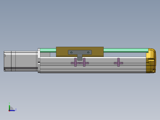 MTH丝杆半封闭模组MTH14-BC-60左视缩略图