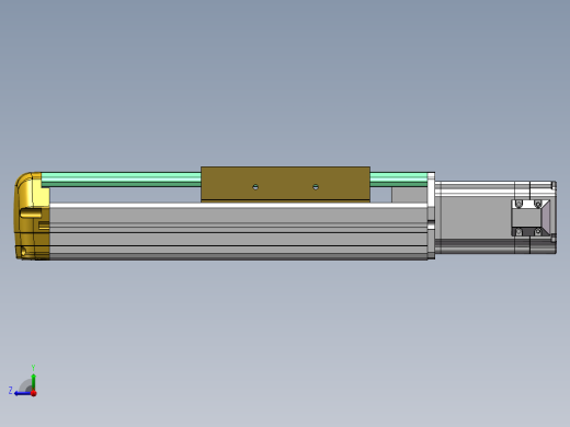 MTH丝杆半封闭模组MTH14-BC-60右视缩略图