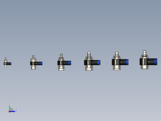 CONTROLE DE FLUXO 90° BANJO.STEP左视缩略图