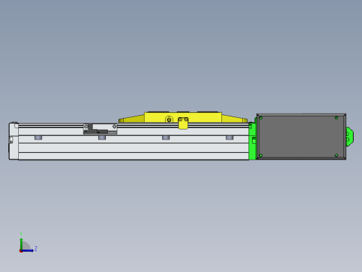 GTA内嵌同步带全封闭GTA12-L-60步进左视缩略图
