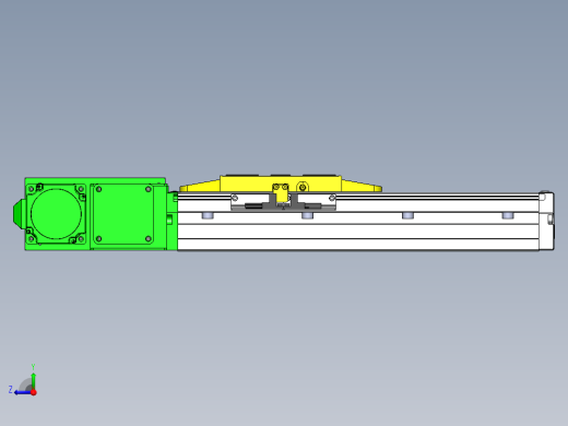 GTA内嵌同步带全封闭GTA12-L-60步进右视缩略图