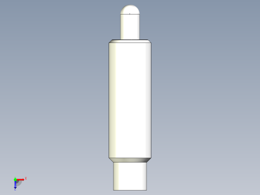 定位柱(重荷重)2207-3D多系列多零件图纸模型俯视缩略图