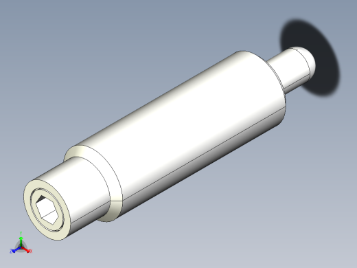 定位柱(重荷重)2207-3D多系列多零件图纸模型正等轴测缩略图