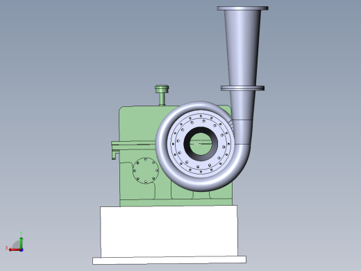 离心压缩机后视缩略图