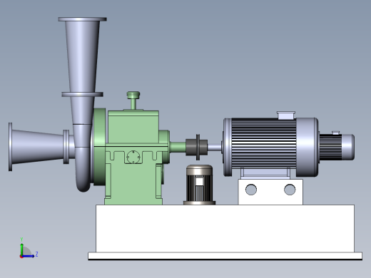 离心压缩机左视缩略图