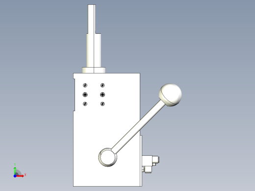 德克斯TUNKERS气缸数模SZV_1_40_Z_A12_TUENKERS前视缩略图