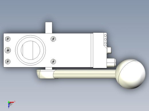德克斯TUNKERS气缸数模SZV_1_40_Z_A12_TUENKERS俯视缩略图