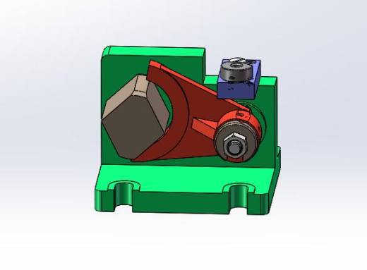 831008拨叉加工工艺及钻M6底孔夹具设计【铣断后】【含三维SolidWorks】缩略图