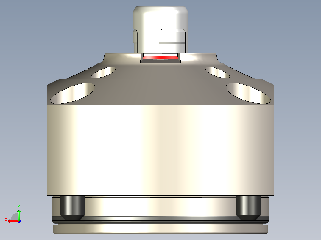 KOSMEKSFA3000-M1N-140多系列多零件图纸模型多系列多零件图纸模型后视图