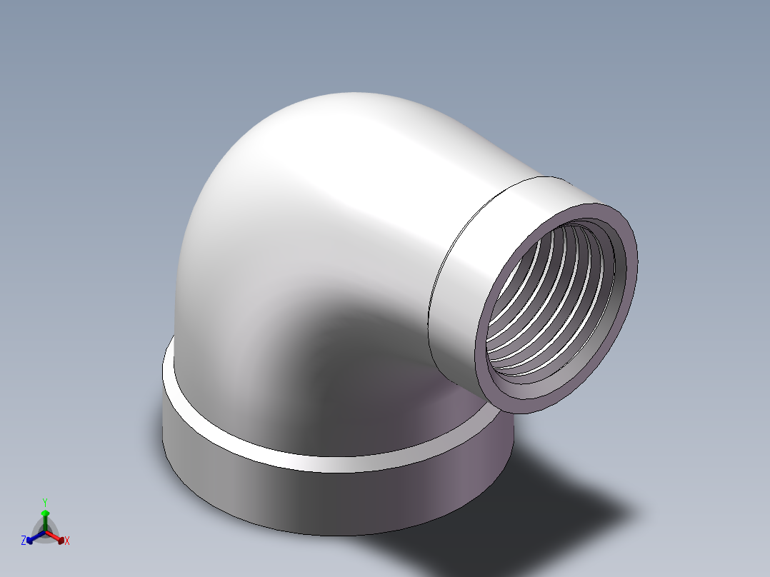 弯头-异径内丝 DN20-DN10