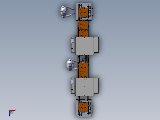 非标自动化生产线俯视缩略图