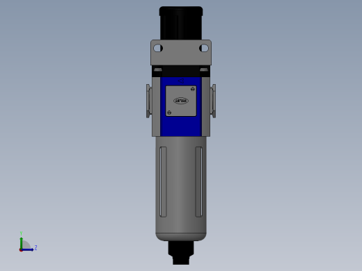 调压过滤器[亚德客]GFR30010F1左视缩略图