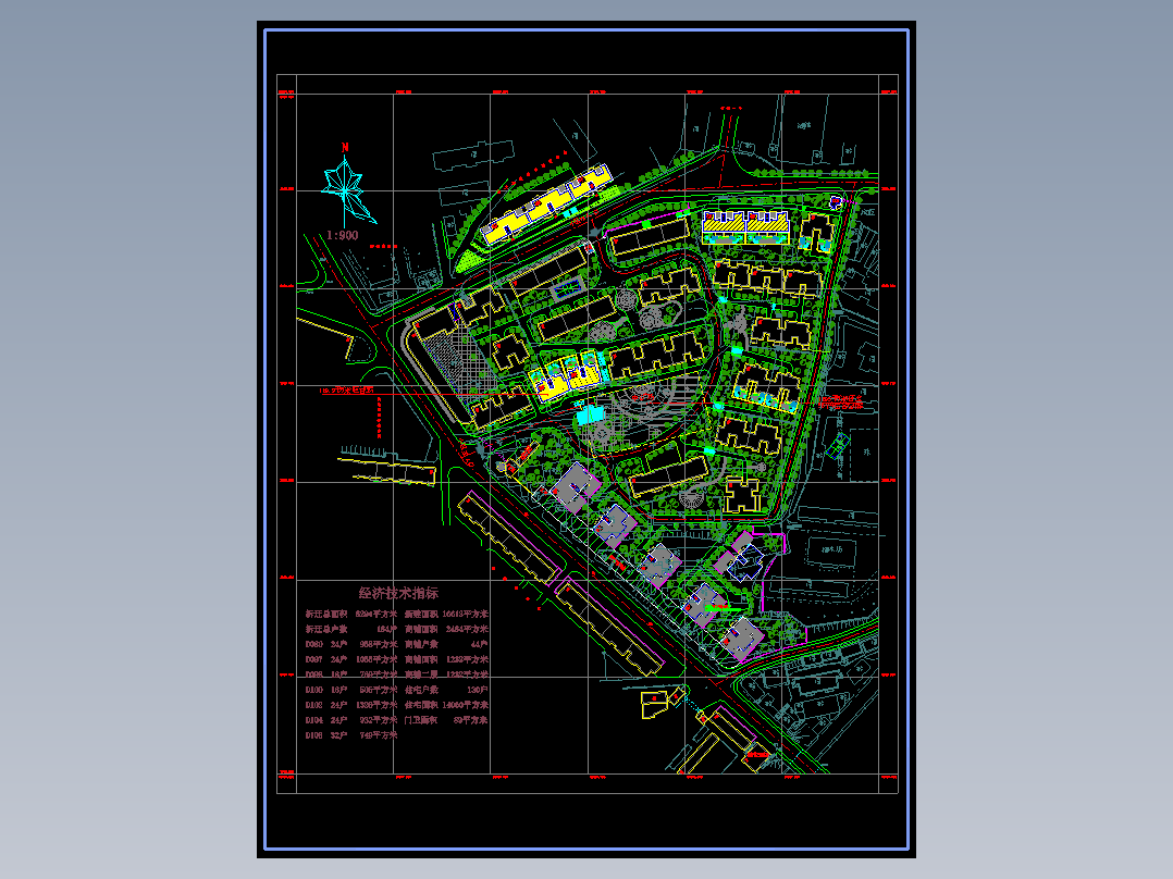 住宅小区规划图1