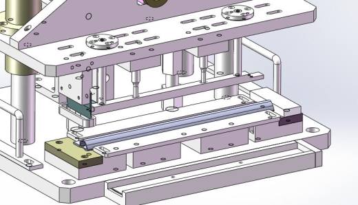 钻孔冲孔一体机（sw18可编辑+工程图+bom）缩略图