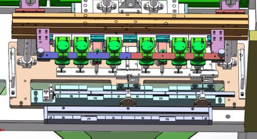 钻孔冲孔一体机（sw18可编辑+工程图+bom）缩略图