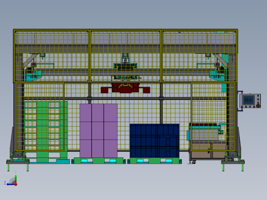 仓体式码垛机sw16可编辑右视缩略图