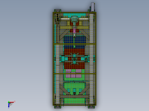 仓体式码垛机sw16可编辑俯视缩略图