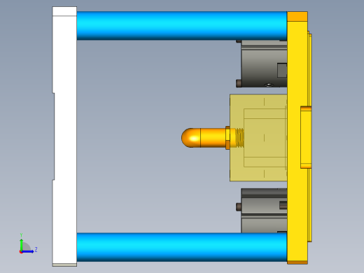 FDQ30-笔记本CNC工装夹具三维模型CNC3-190401左视缩略图