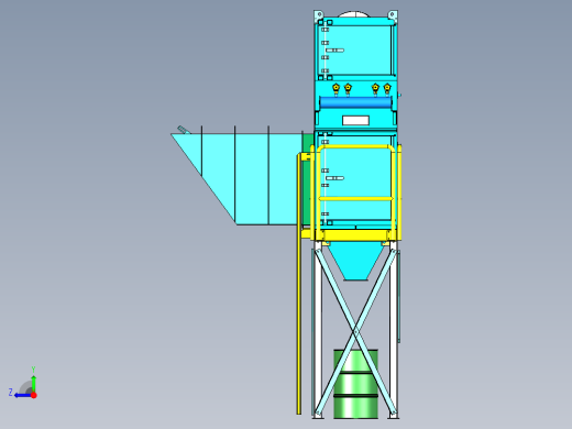 B3003282-除尘器 小型右视缩略图