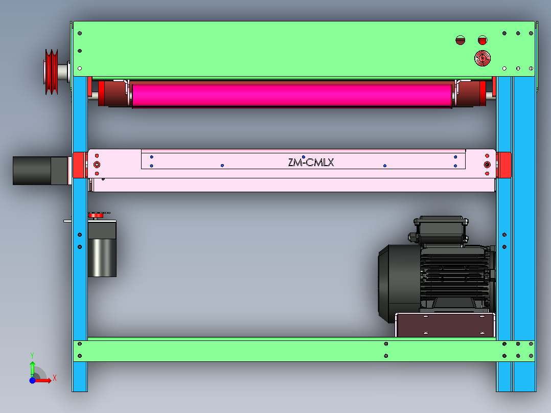 A2004302-zm-960双鼓砂光机前视图