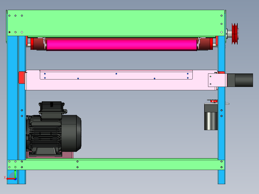 A2004302-zm-960双鼓砂光机后视图