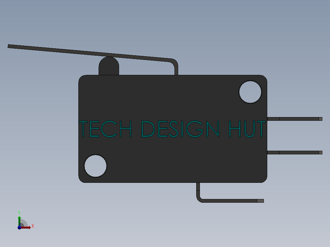 微动开关、开关(8)前视图