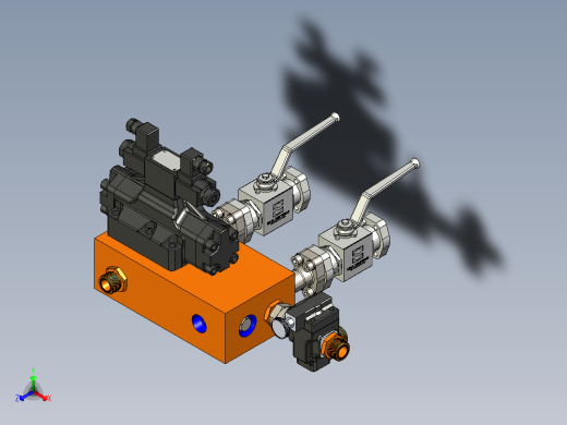 歧管组件 DSHG-06 和 Shefty 阀门