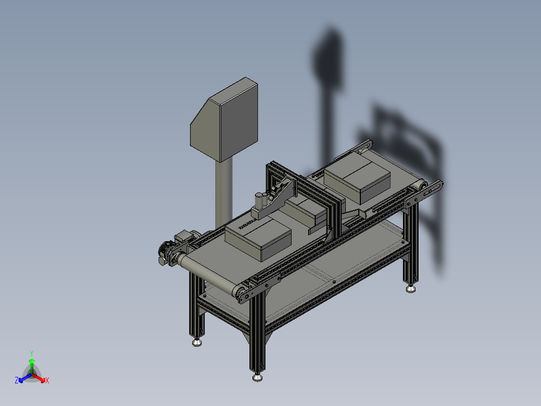 包装纸箱传送管理装置