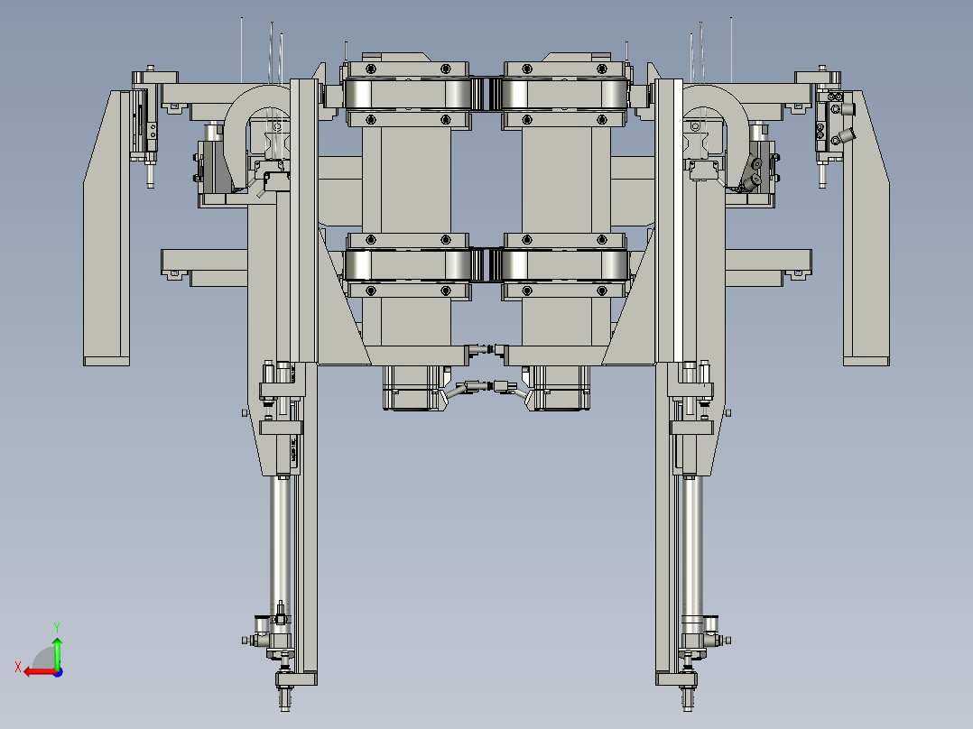 SAWH02-03200A0同步带搬运线(总)后视图