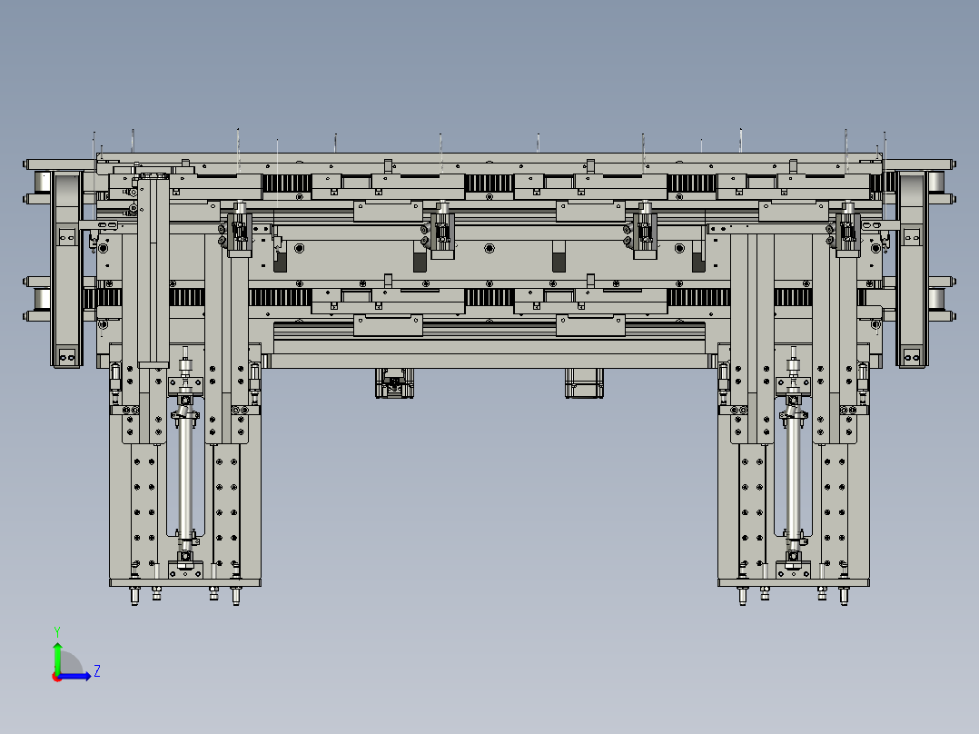 SAWH02-03200A0同步带搬运线(总)左视图