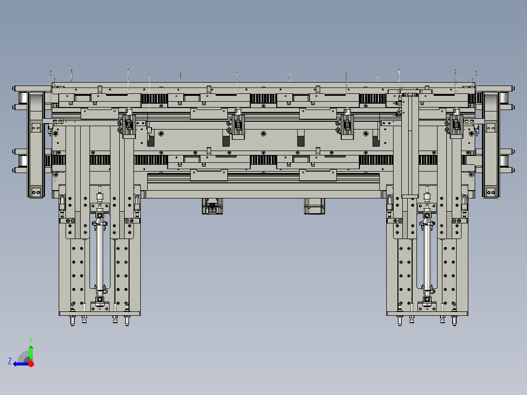 SAWH02-03200A0同步带搬运线(总)右视图