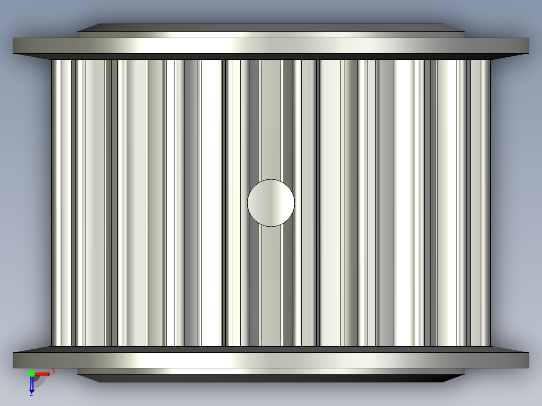 皮带轮-S5Mq07俯视图