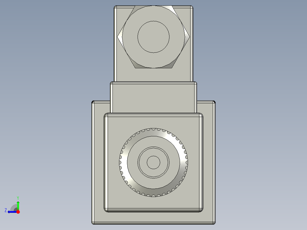 CQVP电磁阀02-3C6-A220V右视图