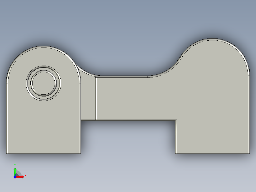 PK-KX生久CL234铰链PK-KXJ-AT前视图